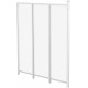 Panel boczny z aluminium i przezroczystego poliwęglanu do zadaszenia tarasowego biały 2,5m X-METAL