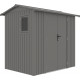 Metalowy domek narzędziowy ROKA 2,1x1,5m stal galwanizowana + zestaw kotw - X-METAL