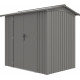 Metalowy domek narzędziowy ROKA 2,1x1,5m stal galwanizowana + zestaw kotw - X-METAL