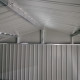 Metalowy domek narzędziowy ROKA 2,1x1,5m stal galwanizowana + zestaw kotw - X-METAL