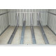 Metalowa wiata na 4 rowery Family 2x1,9m antracytowa - Globel