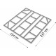 Stalowa rama podłogowa do domków Globel