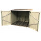 Metalowa wiata na rowery 1,9x1,9m antracytowa + zestaw kotw mocujących - X-METAL
