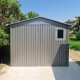 Metalowy domek narzędziowy ROKA 2,7x2,7 m stal galwanizowana + zestaw kotw X-Metal