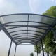 Wiata garażowa na kampera/duży samochód z aluminium i poliwęglanu 6mm 3,6x5,1m antracytowa - X-METAL
