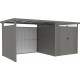 Dodatkowe panele ścienne ze stali ocynkowanej 0,4 mm do domku KOSTO 6,3m² - X-METAL