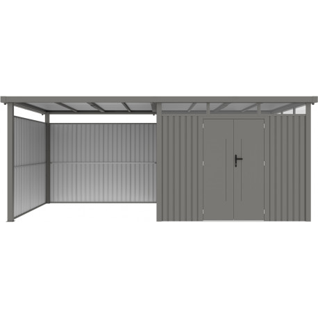 Dodatkowe panele ścienne ze stali ocynkowanej 0,4 mm do domku KOSTO 8,1 m² - X-METAL