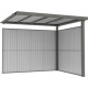 Dodatkowe panele ścienne ze stali ocynkowanej 0,4 mm do domku KOSTO 8,1 m² - X-METAL