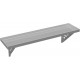 Półka stalowa ocynkowana 80x20cm z wspornikami ażurowymi - X-METAL