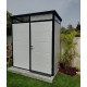 Domek ogrodowy modułowy z czarnymi profilami 2x1 m + podstawa - Everbox