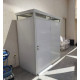 Domek ogrodowy modułowy biały 2x1 m + podstawa - Everbox