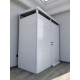 Domek ogrodowy modułowy biały 2x1 m + podstawa - Everbox