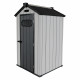 Domek ogrodowy z tworzywa sztucznego DOCKER 1,24 m² świetlik + podłoga - Jobu