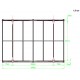 Wiata garażowa z aluminium i poliwęglanu 6mm biała 3x4,34 m - X-METAL