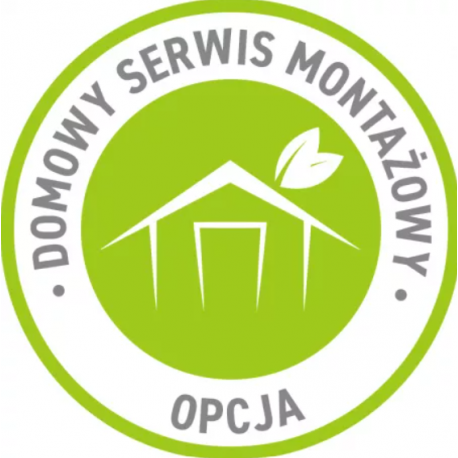 Usługa montażu - metalowy domek narzędziowy 15,16 m² PLUS w kolorze antracytowym X-METAL