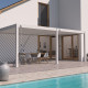 Aluminiowa pergola bioklimatyczna Ombrea VS 3x6 m biała