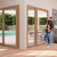 Aluminiowa pergola bioklimatyczna Ombrea VS 3x6 m biała