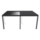 Przyścienna pergola bioklimatyczna z aluminium 4x6 m szary antracyt Ombrea VS