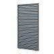 Panel boczny w kolorze antracytowym z listwami 1,3 m - OMBREA VS