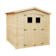 Domek ogrodowy 220x220 cm - baliki 19 mm - bez podłogi - Timbela