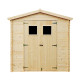 Domek ogrodowy 220x220 cm - baliki 19 mm - bez podłogi - Timbela