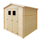Domek ogrodowy 220x220 cm - baliki 19 mm - bez podłogi - Timbela