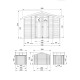 Domek ogrodowy 6 m² z drewutnią - baliki 19 mm - podłoga w zestawie - Timbela