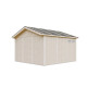 Garaż z nieimpregnowanego drewna 13 m² - panele LP® SmartSide® - Timbela