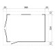 Garaż z nieimpregnowanego drewna 13 m² - panele LP® SmartSide® - Timbela