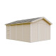 Garaż z nieobrobionego drewna 17 m² - panele LP® SmartSide® - Timbela