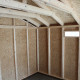 Garaż z nieobrobionego drewna 17 m² - panele LP® SmartSide® - Timbela