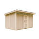 Domek ogrodowy 9 m² z nieimpregnowanego w kolorze Cavern Steel - panele LP® SmartSide® - Timbela