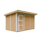 Domek ogrodowy 9 m² z nieimpregnowanego w kolorze Harvest Honey - panele LP® SmartSide® - Timbela