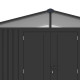 Metalowy domek narzędziowy KOSTO 2,7x2,1 m dach dwuspadowy, stal galwanizowana + zestaw kotw mocujących - X-Metal