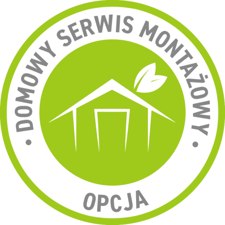 Usługa montażu - podwójny garaż z bramą rolowaną