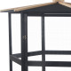 Woliera z obrabianego termicznie drewna FSC 150x164 cm - Shelty Pet