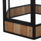 Woliera z obrabianego termicznie drewna FSC 150x164 cm - Shelty Pet