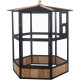 Woliera z obrabianego termicznie drewna FSC 150x164 cm - Shelty Pet