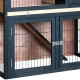 Klatka ogrodowa z certyfikowanego drewna FSC 101x55x100 cm - Shelty Pet