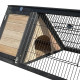 Drewniana klatka ogrodowa - 116x50x41 cm - Shelty Pet