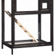Woliera z obrabianego termicznie drewna FSC 89x65x176 cm - Shelty Pet