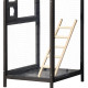 Woliera z obrabianego termicznie drewna FSC 89x65x176 cm - Shelty Pet