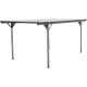 Wiata garażowa z aluminium 3x5m jednospadowy dach z poliwęglanu 6 mm - X-METAL