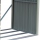 Drewutnia ze stali galwanizowanej w kolorze antracytowym 6m³ - X-METAL