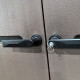 Domek Ogrodowy HDPE Sunlife 4,5m² kremowo-brązowy + podłoga w zestawie - JOBU