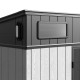 Domek ogrodowy z tworzywa sztucznego DOCKER 6 m² dach jednospadowy + podłoga - Jobu
