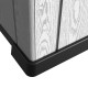 Domek ogrodowy z tworzywa sztucznego DOCKER 6 m² dach jednospadowy + podłoga - Jobu