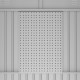 Perforowany panel + 6 haczyków - Kosto - X-METAL