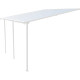 Pergola przyścienna regulowana 4x4,34m z aluminium w kolorze białym - X-METAL