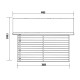 Domek ogrodowy z drewna kompozytowego 28mm ciemnoszary i antracytowy 498x386cm PREMIUM - Woodlife Garden